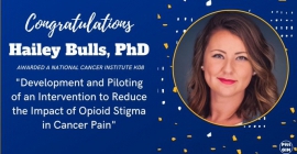 Congratulations Hailey Bulls, PhD