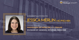 Congratulations to Dr. Jessica Merlin